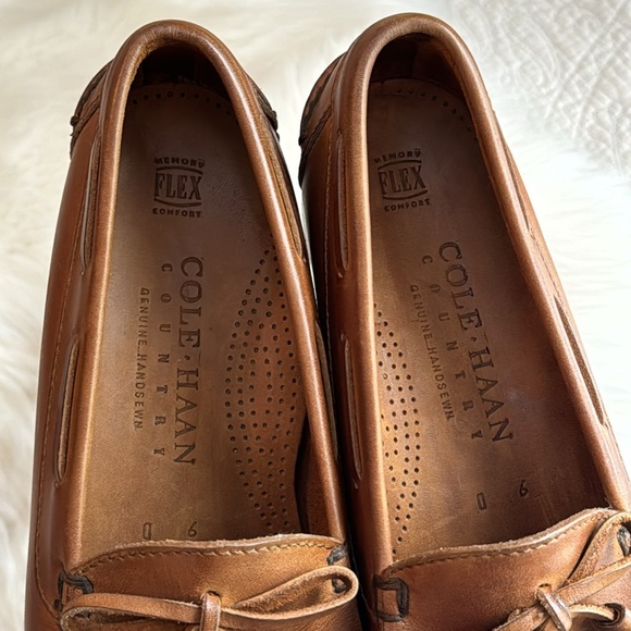 Cole Haan Country Tassel Leather Loafers Size 9 Brown - Picture 14 of 14